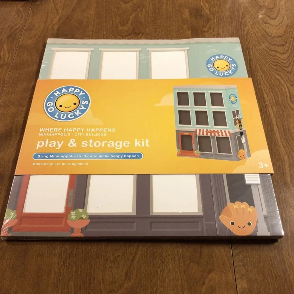 Hallmark Happy Go Luckys PLAY & STORAGE KIT